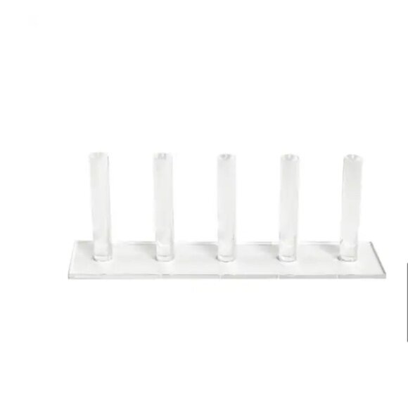 Acrylic Clear Ring Display by Bead Landing 5 rods - Picture 1 of 8